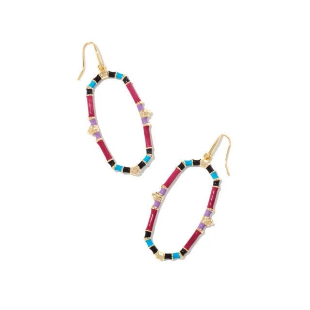 Kendra Scott Multicolor Hoop Earrings